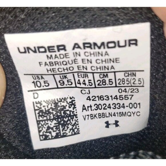 Under Armour Micro G Valsetz Mid Leather Waterproof Tactical Boots Men 10.5 & 13 - Picture 13 of 14